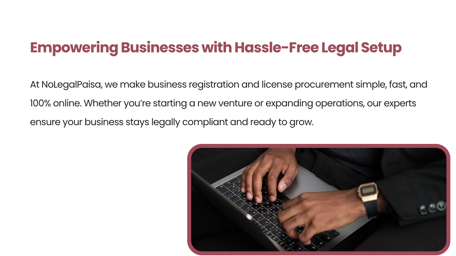Empowering Businesses with NoLegalPaisa