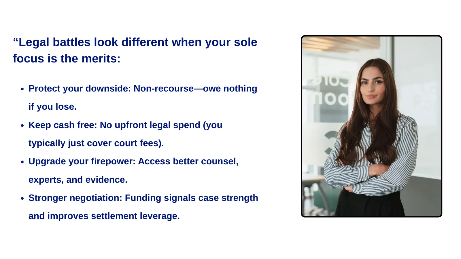 Legal battle looks different  